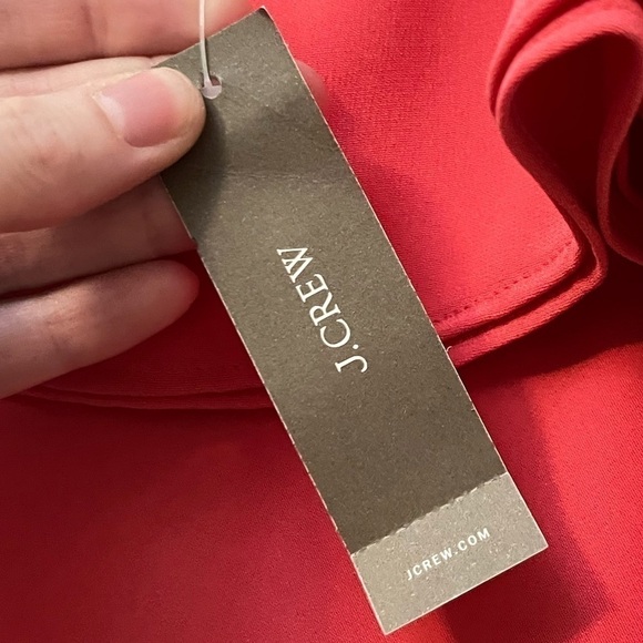 NWT J. Crew Ruffle Silk Slip Dress - Picture 8 of 11